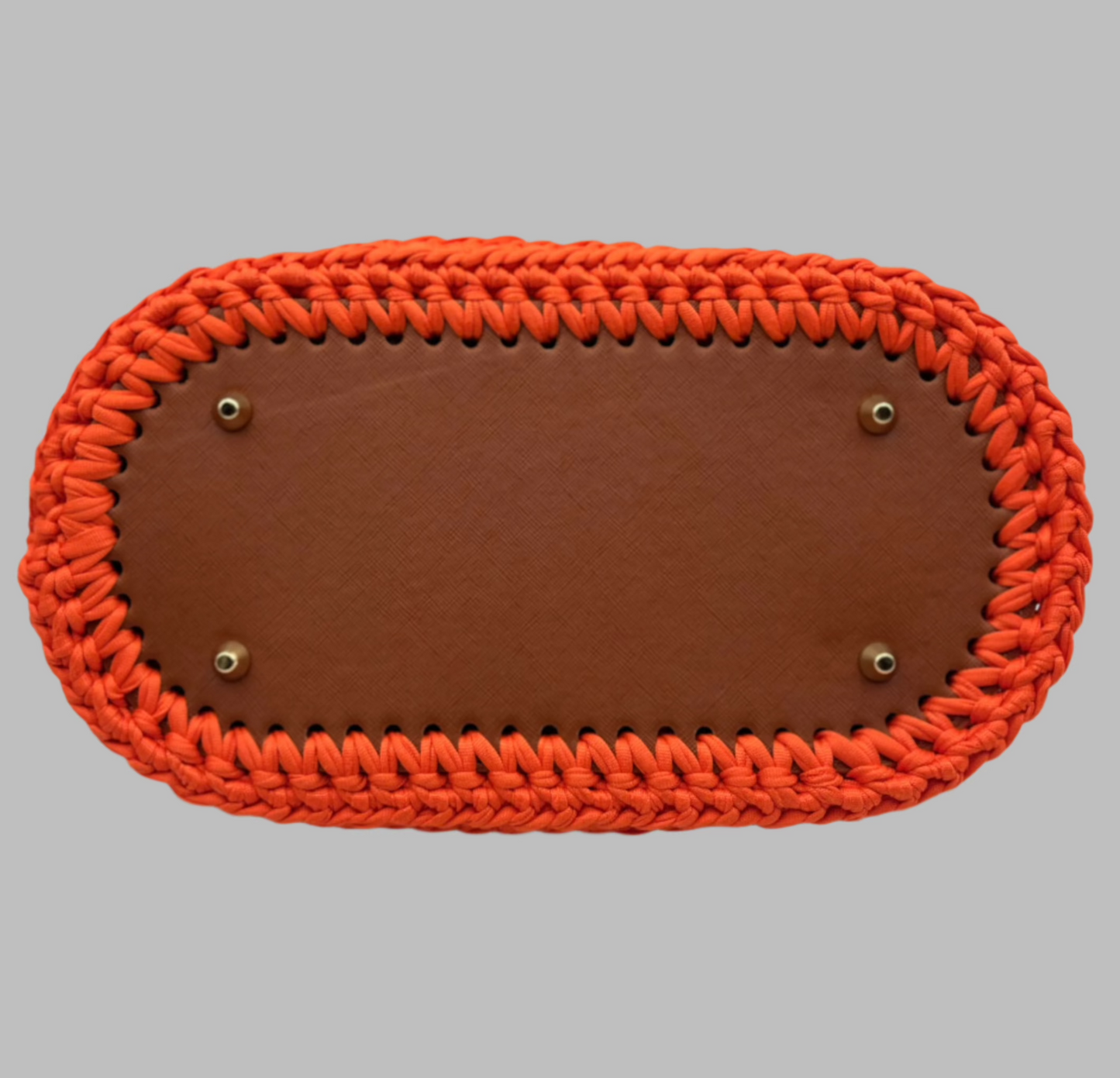 Crochet Tote Bag- bottom