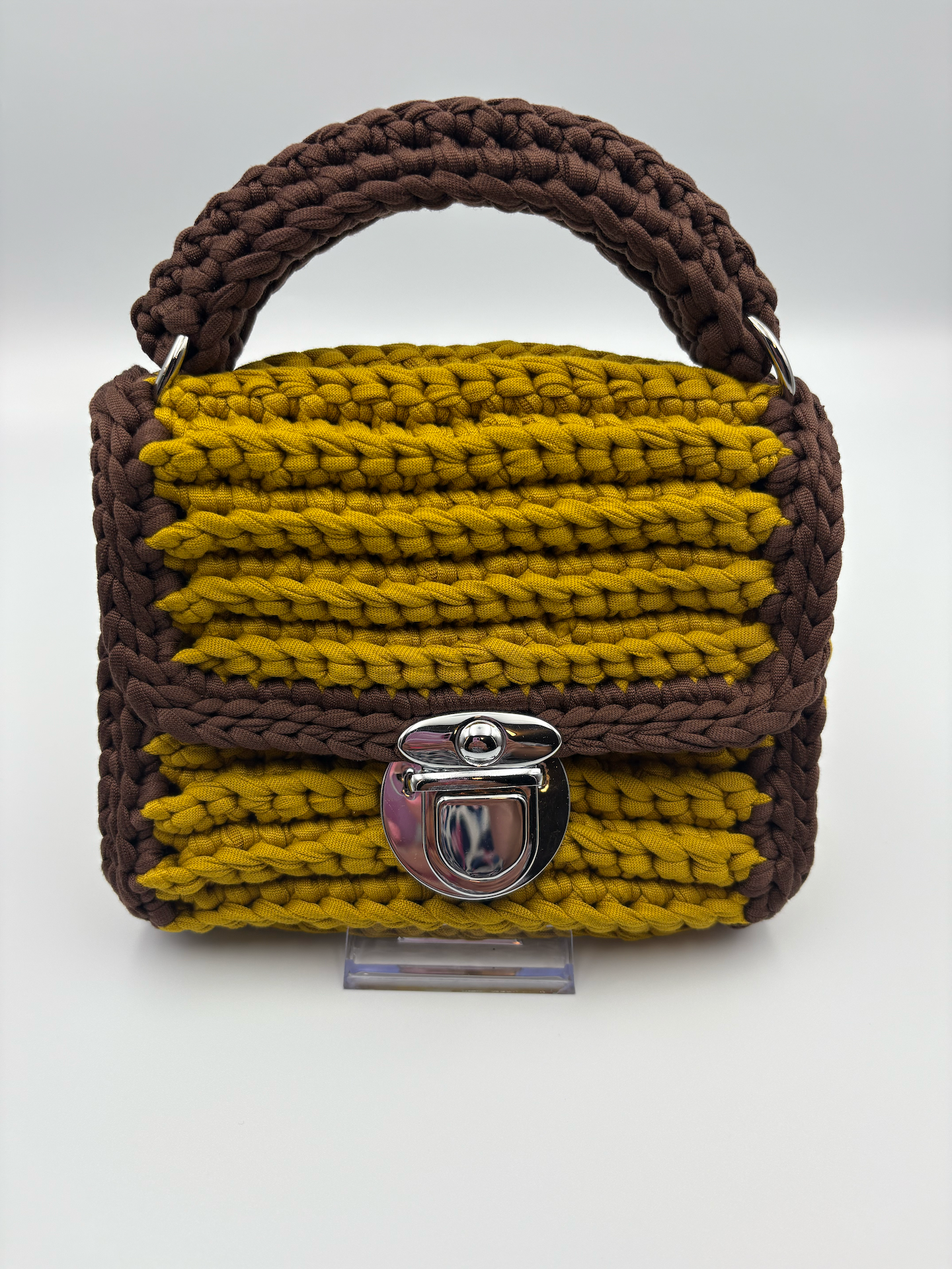 Crochet Crossbody Shoulder Bag