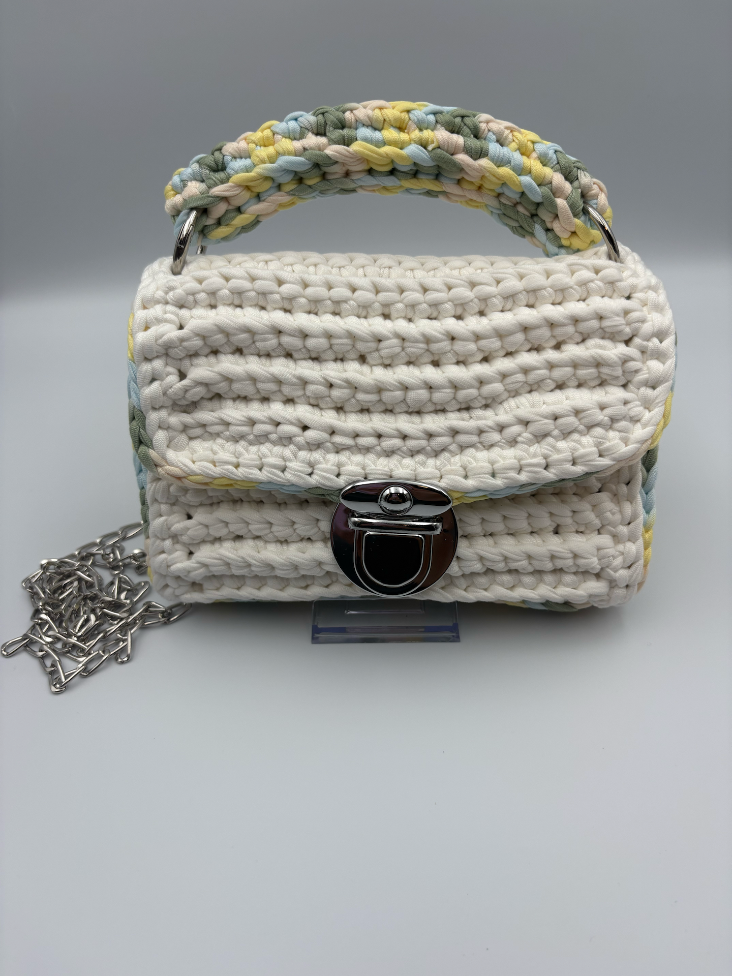Crochet Crossbody Shoulder Bag