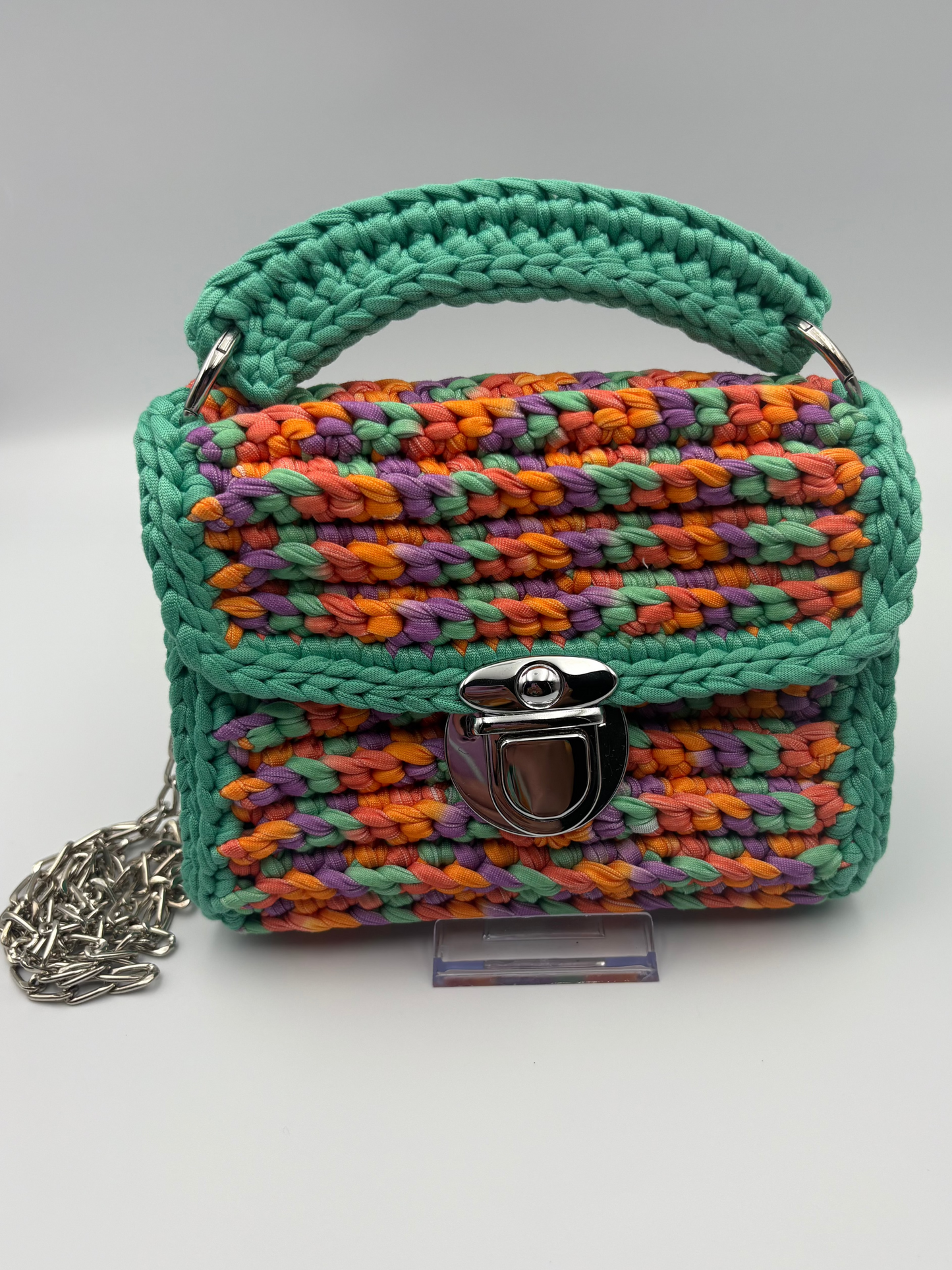 Crochet Crossbody Shoulder Bag