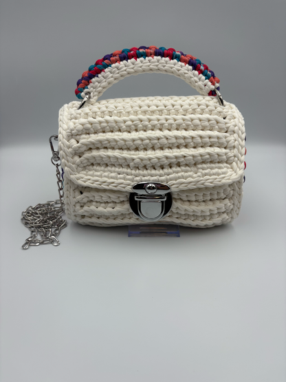 Crochet Crossbody Shoulder Bag