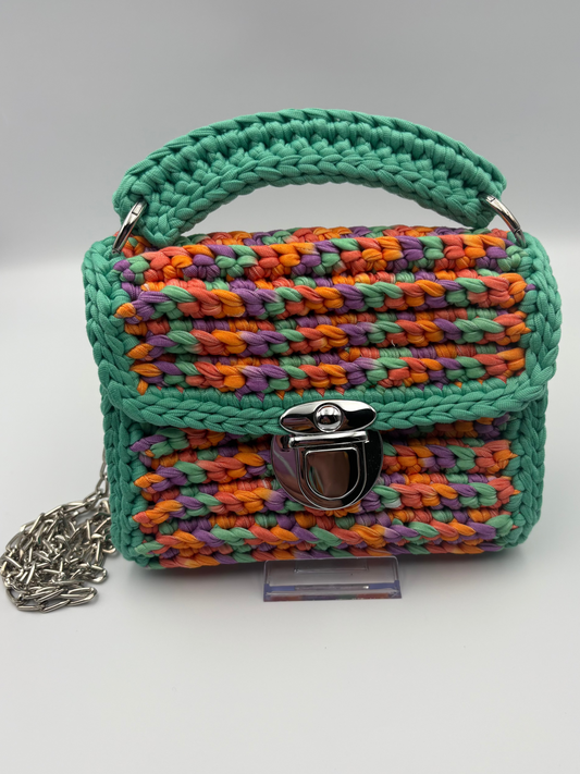 Crochet Crossbody Shoulder Bag