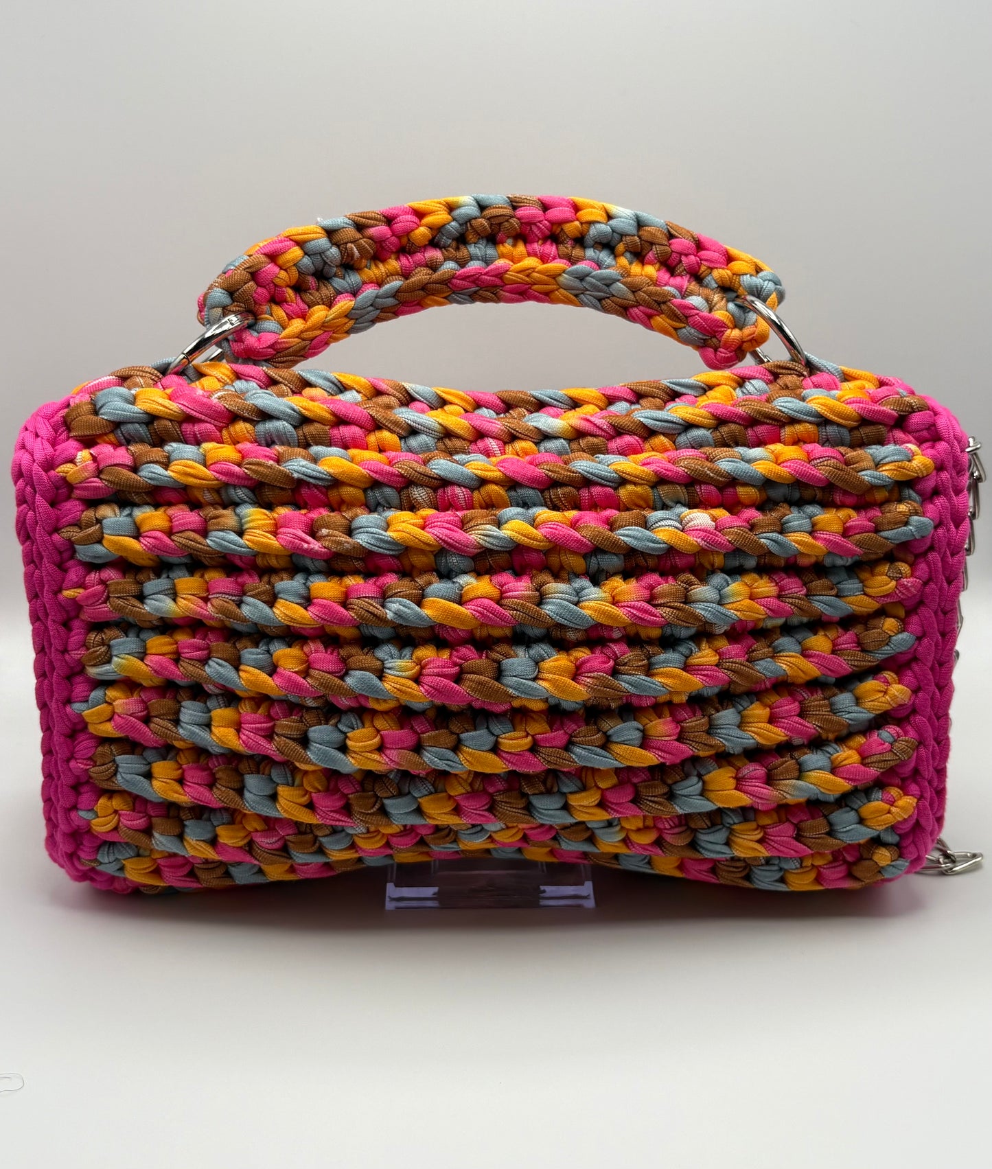 Crochet Crossbody Shoulder Bag