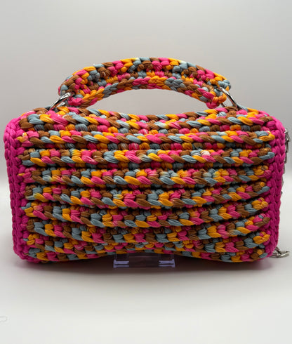 Crochet Crossbody Shoulder Bag
