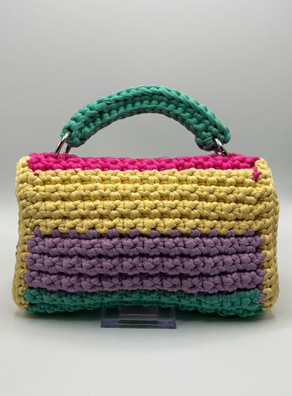 Crochet Crossbody Shoulder Bag