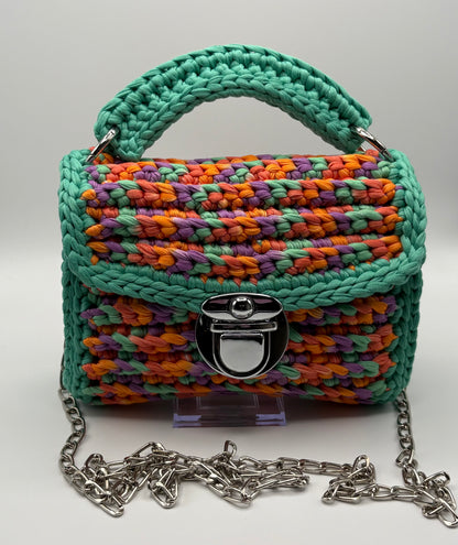 Crochet Crossbody Shoulder Bag