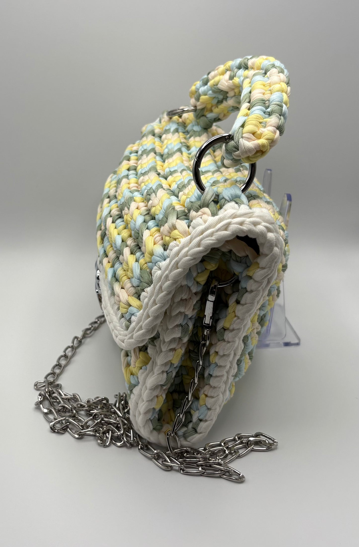 Crochet Crossbody Shoulder Bag