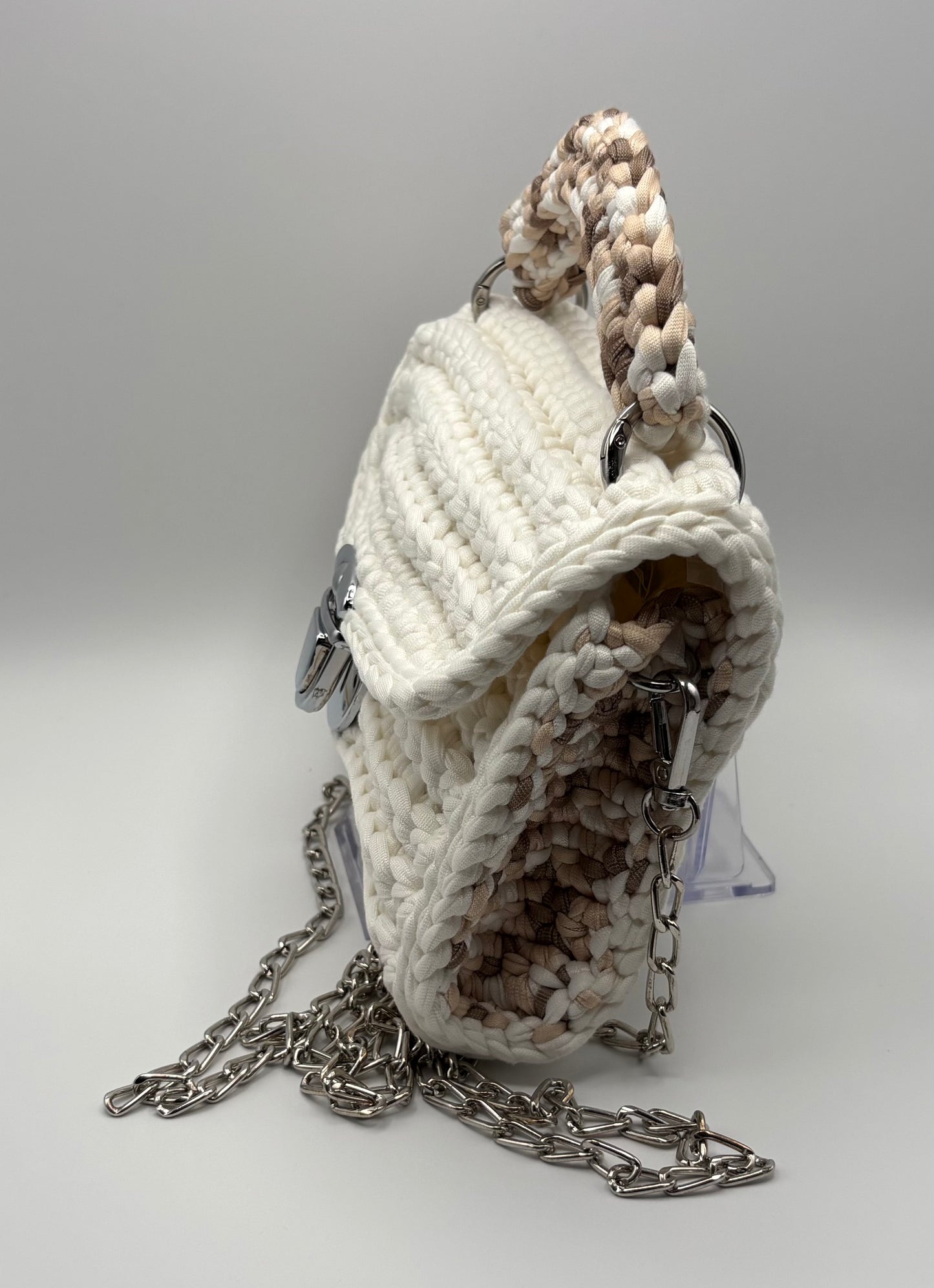 Crochet Crossbody Shoulder Bag