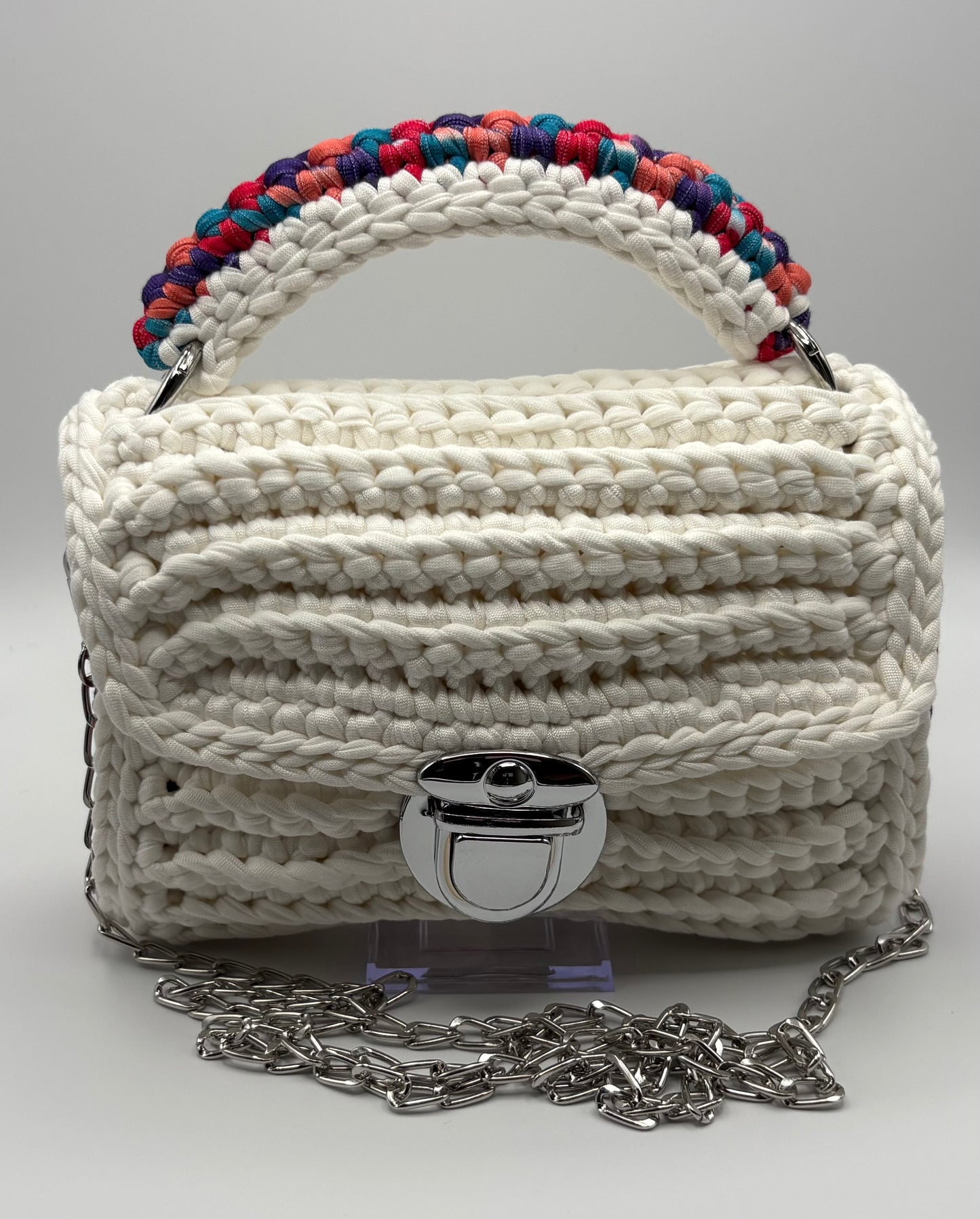 Crochet Crossbody Shoulder Bag