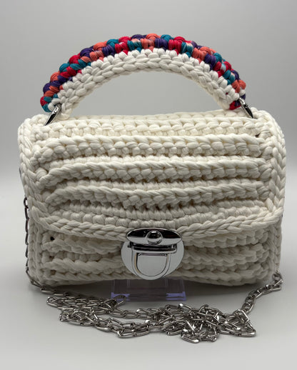 Crochet Crossbody Shoulder Bag