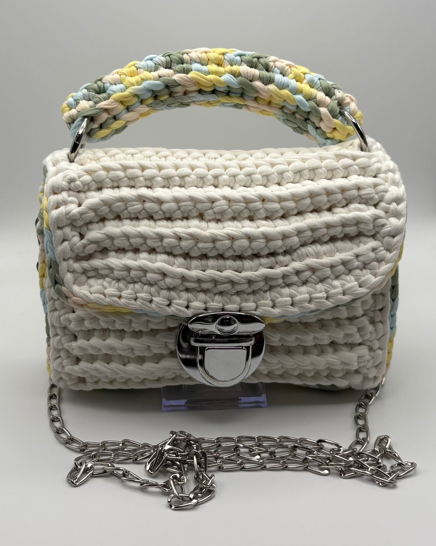 Crochet Crossbody Shoulder Bag