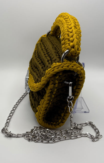 Crochet Crossbody Shoulder Bag