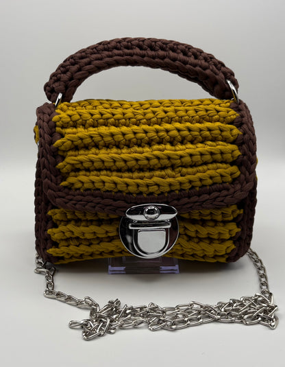 Crochet Crossbody Shoulder Bag