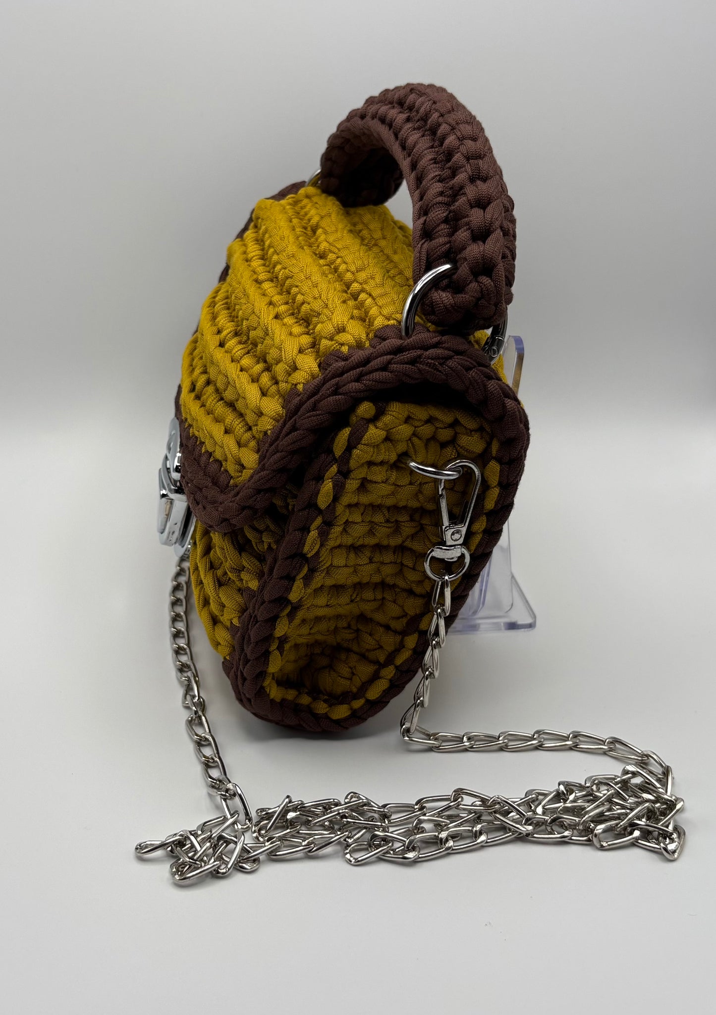 Crochet Crossbody Shoulder Bag