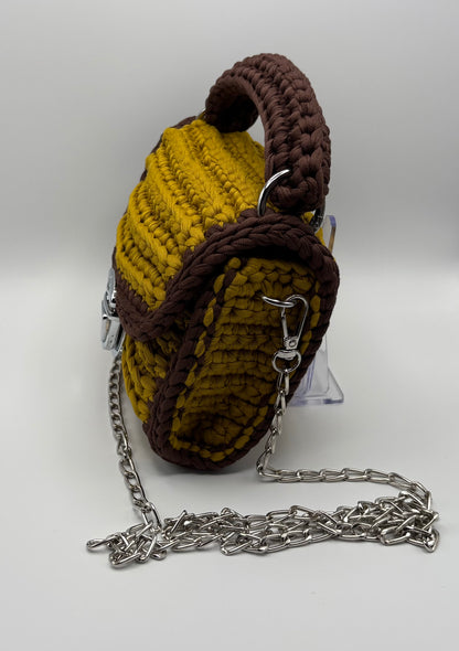 Crochet Crossbody Shoulder Bag